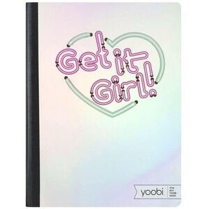 💖3/$15💖 Yoobi Get It Girl! College Ruled Composition Notebook